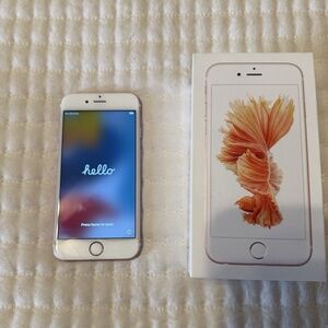 Apple iPhone 6s -64GB- (Unlocked) AT&T Rose Gold Smartphone Used